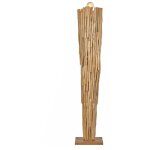 Lampadaire h. 171 cm assemblage bouts de bois de teck massif - ed
