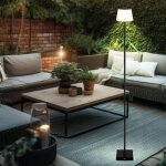 Lampadaire lampadaire lampadaire lampe d'appoint lampe d'ext�rieur avec variateur tactile, m�tal plastique ...