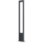 Lampadaire, lampe de chemin, lampadaire, lampe d'ext�rieur, led m�tal, graphite, h 150 cm