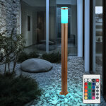 Lampadaire, lampe d'ext�rieur, lampe de jardin, lampadaire, lampe de chemin, terrasse ip44, acier inoxydable ...