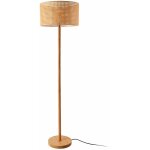 Lampadaire lampe lumire luminaire hauteur 154 cm e27 jaune - brun