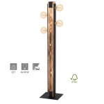 Lampadaire layham - noir