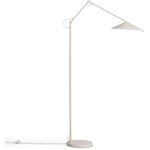 Lampadaire led 8w m�tal evian beige