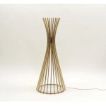 Lampadaire led bois tipi - atelier loupiote