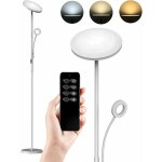 Lampadaire led dimmable 30w lampadaire avec liseuse 5w 3000 - 6000k lampadaire salon avec télécommande ... Lampadaire led dimmable 30w lampadaire avec liseuse 5w 3000 - 6000k lampadaire salon avec télécommande ...