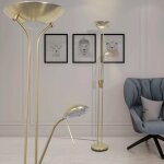 Lampadaire � led � �clairage r�glable 23 w vidaxl