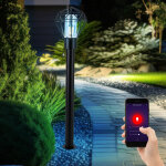 Lampadaire led intelligent, lampe de terrasse  intensit variable, lampe d'extrieur industrielle, lampe ...