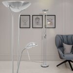 Lampadaire  led lampe sur pied lampadaire salon variable 23 w 86360