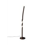 Lampadaire led lampadaire liseuse m�tal noir mat interrupteur � pied h 110 cm