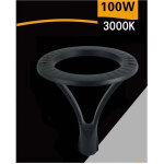 Lampadaire led moderne 100w cercle champignon ip65 �clairage ext�rieur jardin cour gd - 100w