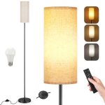 Lampadaire led pour salon, � intensit� variable, 171, 5 cm, lampe sur pied moderne avec ampoule e27 12 ...
