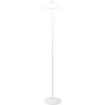 Lampadaire led zafferano pina xxl blanc, rechargeable, 6w ip65, variateur tactile, t�te magn�tique, design ...