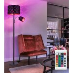 Lampadaire avec liseuse lampadaire salon lampadaire liseuse or noir, télécommande dimmable, 1x 8, 5w ... Lampadaire avec liseuse lampadaire salon lampadaire liseuse or noir, télécommande dimmable, 1x 8, 5w ...