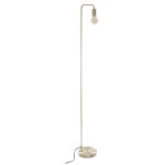 Lampadaire en m�tal 'tige' 150cm dor�