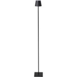 Lampadaire moderne en fer pour l'int�rieur et l'ext�rieur noir gavarresa