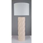 Lampadaire noly cramique beige h102cm atmosphera crateur d'intrieur