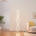 Lampadaire onde led dimmable design 150 cm - orionis