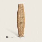 Efectoled - lampadaire papier tress mahali naturel