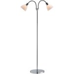 Lampadaire ray double m�tal chrom�, h. 158 - ip20 - e14 / nordlux int�rieur