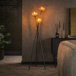 Pier import - lampadaire salon 3 abat - jour dforms multicolores niagara