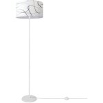 Paco home - lampadaire salon abat - jour tissu lampe de lecture abstrait vintage design 3 (�38 cm), lampadaire ...