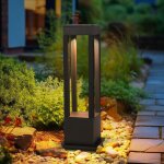 Lampadaire solaire pour jardin ? id�al pour les porches, jardins, cours, terrasses, garages, etc. ? 10, ...