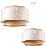 Lampadaire suspendu abat - jour pour salon 45 cm