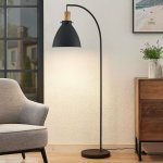 Lindby - lampadaire 'trebale' en m�tal pour salon & salle � manger