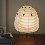 Lampadaire vintage en papier de riz, veilleuse, lampe de chevet, d�coration d'int�rieur, id�ale pour ...