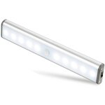 Shmshng - lampes 10 led, sans fil, rechargeable par usb, aimant, dtecteur de mouvement, portable. lumire ...