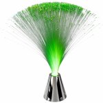 Lampe 70's fibre en plastique 33 cm