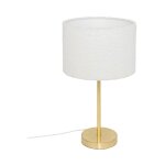 Lampe � poser bouclette 'tina' 49cm or