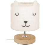 Lampe � poser bouclette  toxey  23cm blanc