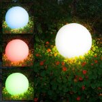 Lampe boule enfichable boule de jardin lumière led télécommande boule solaire pour l'extérieur 30 cm, ... Lampe boule enfichable boule de jardin lumière led télécommande boule solaire pour l'extérieur 30 cm, ...