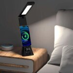 Lampe de bureau chargeur sans fil induction pour le chargement sans fil des t�lephones portables avecfonction ...