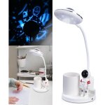 Lampe de bureau enfant, lampe de table sans fil dimmable, lampe de lecture liseuse rechargeable col de ...