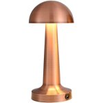 Lampe de bureau led en forme de champignon - 3 niveaux de luminosit� - convient pour les tables de chevet, ...