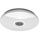Nino - lampe de chambre plafonnier salon plafonnier ciel toil, dimmable, blanc, 1x led 23w 1900lm 3000k, ...