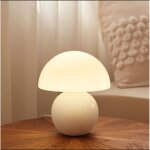 Lampe champignon en c�ramique - convient pour les chambres, les bureaux, les tables de chevet, etc. - ...