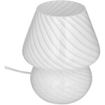 Lampe champignon en verre
