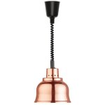 Lampe chauffante abat - jour cuivre cordon extensible - pujadas