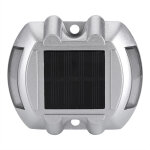 Lampe de chemin / all�e ext�rieure �tanche � 6 led en aluminium moul�, aliment�e � l'�nergie solaire ...