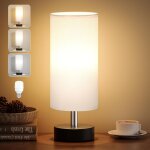 Lampe de chevet, 3 couleur modes(3000 / 4000 / 5000k), petite lampe � cordon, lampe de table moderne ...