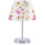 Lampe de chevet 37 cm. bleu / rose, - 'como' - type e 27 pi : 2 - 0 max 60 w (ampoule à incandescence) ... Lampe de chevet 37 cm. bleu / rose, - 'como' - type e 27 pi : 2 - 0 max 60 w (ampoule à incandescence) ...