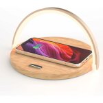 Ersandy - lampe de chevet chargeur sans fil, lampe de table tactile, veilleuse led avec chargeur induction, ...