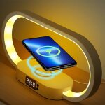 Lampe de chevet chargeur sans fil, lampe de chevet tactile avec port usb lampe de table led dimmable ... Lampe de chevet chargeur sans fil, lampe de chevet tactile avec port usb lampe de table led dimmable ...