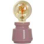 Sampa - lampe de chevet design nella céramique rose et ampoule led Sampa - lampe de chevet design nella céramique rose et ampoule led
