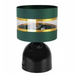 Lampe de chevet �l�gant abat - jour dor� 20 cm