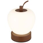 Lampe de chevet lampe de table lampe de table led pomme lampe de chambre h 16, 5 cm