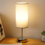 Lampe de chevet tactile dimmable, lampe de table avec fonction de charge prise usb a + c + , abat - jour ...